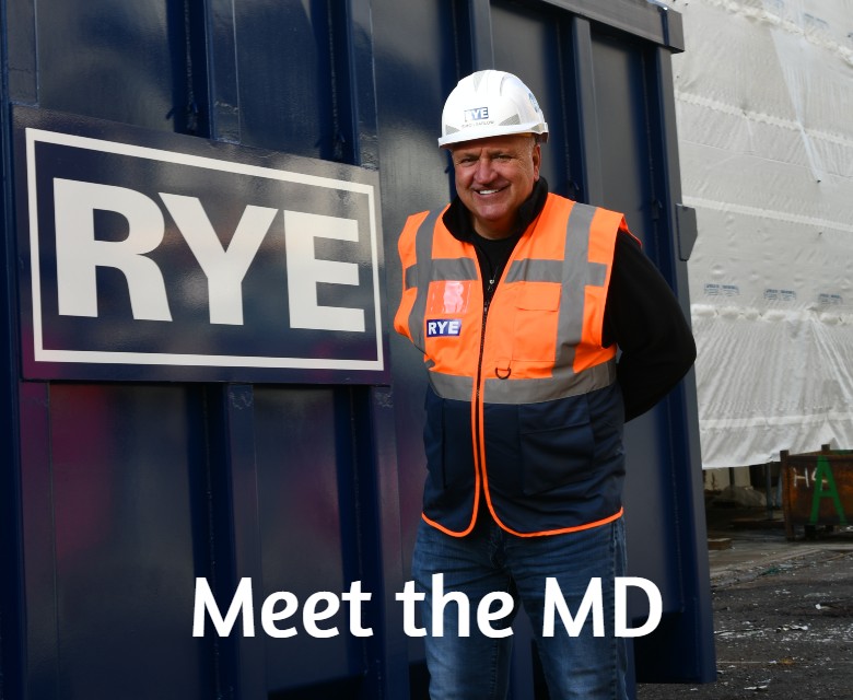 Simon Barlow - Managing Director of Rye Demolition. The Sustainable Standard.